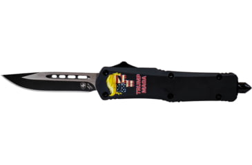 Image of Templar Knife SMAGA331 Trump MAGA Small 2.25 Drop Point Plain Black 440C Stainl