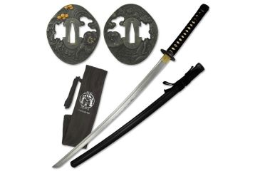 Image of Ten Ryu Fixed Blade, 41in, Carbon Steel Blade, Authentic Ray Skin Wrapped Handle MA-002B