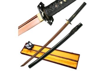 Image of Ten Ryu Fixed Blade, 41in, Carbon Steel Blade, Leather Wrapped Handle MAZ-201