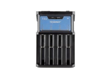 Image of Tenergy T4S Battery Charger, Black 01432