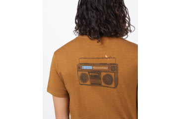Image of Tentree Forest Mix Short Sleeve T-Shirt - Mens, Rubber Brown Heather, M, TCM1737-0461-M