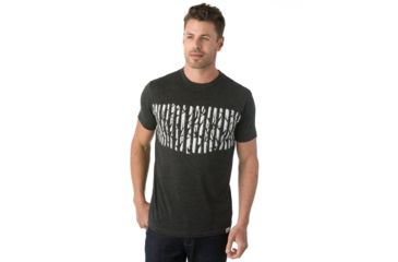 Image of Tentree Waskesiu Tee Tri-blend T-shirt, Mens, Phantom, XXL SP18-MJWAS-BLK-XXL