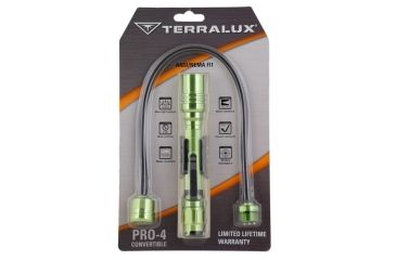 Image of Lightstar Convertible Flashlight - 350 Lumens, Green TLF-PRO4-GRN