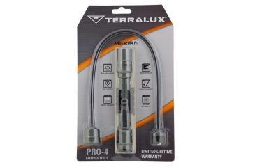 Image of Lightstar Convertible Flashlight - 350 Lumens, Titanium Grey TLF-PRO4-GRY