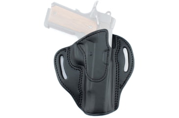 Image of Texas 1836 Cannon - Open Top OWB Holster, Left Hand, Glock 26 Subcompact, Springfield Armory XD Sub-Compact, Black, TX-BH3-641