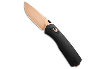 Image of The James Brand The James Brand The Carter Ambi-Slider Knife Black G-10 2.8" Rose Gold, Black, VG10, adult, BHQ-195317