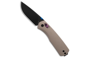 Image of The James Brand The James Brand The Carter Ambi-Slider Knife Desert Sky G-10 2.8" Black, Tan, VG10, adult, BHQ-195318
