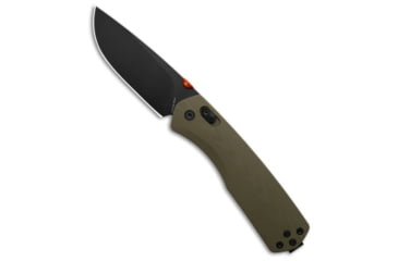 Image of The James Brand The James Brand The Carter XL Ambi-Slider Knife OD Green G-10 3.25" Black, OD Green, VG10, adult, BHQ-195319