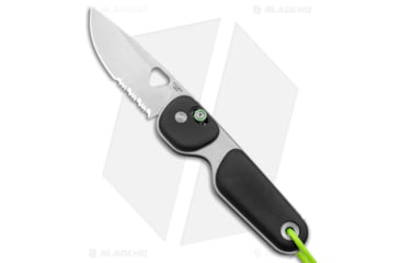 Image of The James Brand The Redstone Slide Lock Folding Knife, 2.43in, Sandvik 12C27, Drop Point Blade, Polypropylene, Black Handle, Black/Gray, 6.125 inch, BHQ-144198