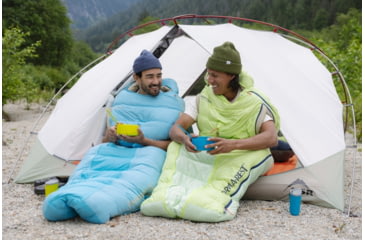 Image of Therm-a-Rest Boost 650 20 Sleeping Bag, Morning Blue, Short, 14201