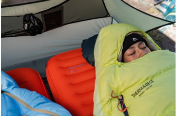 Image of Therm-a-Rest Boost 650 32 Sleeping Bag, Meadow Green, Short, 14195
