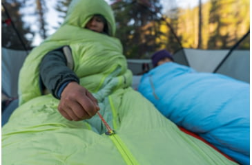 Image of Therm-a-Rest Boost 650 32 Sleeping Bag, Meadow Green, Short, 14195