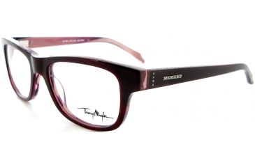 Image of Thierry Mugler Bi Focal Eyeglasses 9313 Burgundy-Mauve Frame, Women, 50-18-135 9313-C2BF