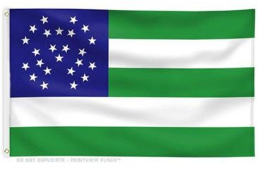 Image of Thin Blue Line Nypd Flag - 3 X 5 Foot With Grommets, Green - NYPD-3X5