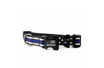 Image of Thin Blue Line Stars & Stripes Collar, Thin Blue Line - TBL-AM-CR-SMALL