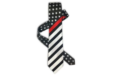 Image of Thin Blue Line Thin Red Line American Tie - TRL-AM-TIE-LONG