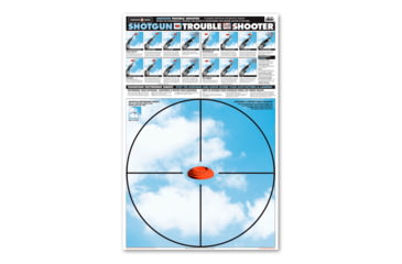 Image of Thompson Target Shotgun Trouble Shooter 25x38 Paper Patterning Targets, 25 Pack, Blue, 2XL, 1200-25