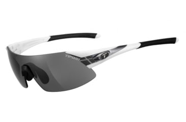 Image of Tifosi Optics Podium XC Sunglasses, White-Gunmetal 1070105801