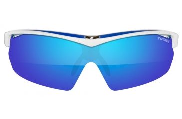 Image of Tifosi Optics Talos Sunglasses - Race Blue Frame w/Clarion Blue,AC Red and Clear Lens 1180101422