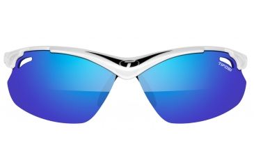Image of Tifosi Optics Tyrant 2.0 Sunglasses - Race Black Frame w/Polarized Clarion Blue Lens 1120504955