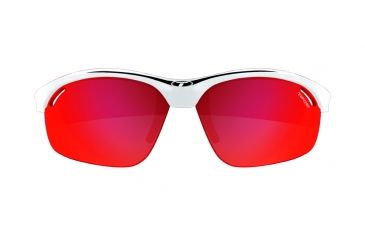 Image of Tifosi Optics Veloce Sunglasses, White/Black Frame, 1040104821