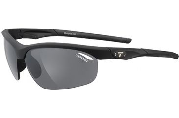 Image of Tifosi Optics Veloce w/ AC Red, Smoke Polarized, Yellow Lenses, Matte Black Frame 1040700111
