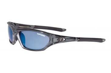 Image of Tifosi Core Sunglasses - Crystal Smoke Frame, Smoke Blue Lenses 0200402877