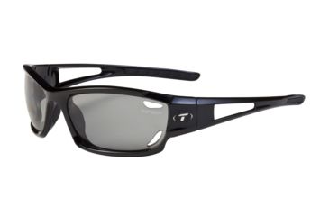 Image of Tifosi Dolomite Progressive Prescription Sunglasses - Gloss Black Frame 0080600261
