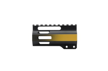 Image of Tiger Rock AR-15 4in M-Lok Super Slim Free Float Handguard w/2in &amp; 3in M-Lok Rail Sections, Cerakote, Gradient, Gold, Small, FML-4-GLD-GRADIENT
