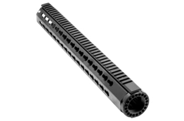 Image of Tiger Rock AR-15 Keymod Handguard, 16&quot;, Extra Long, Free Float, w/Steel Barrel Nut, Black, FKM16
