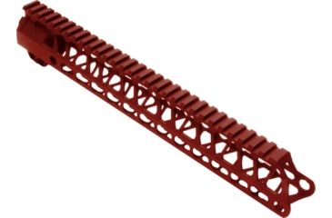 Image of Timber Creek Enforcer AR15 Keymod Hand Guard, Red, 13in, K E13 HG R
