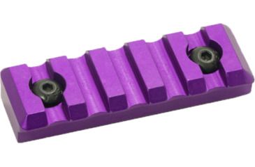 Image of Timber Creek KeyMod 5 Slot Picatinny Rail, Purple, 5 slot, K 5S PR PPA