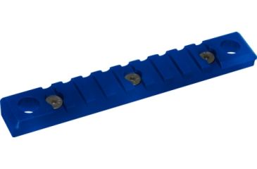 Image of Timber Creek Keymod 9 Slot Quick Disconnect Picatinny Rail, Blue, K 9S QD PR B