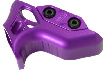 Image of Timber Creek KeyMod Enforcer Mini Angled Foregrip, Purple, Standard, K EM AFG PPA