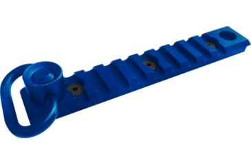Image of Timber Creek M-Lok 9 Slot Quick Disconnect Picatinny Rail Combo, Blue, M 9S QD PRC B