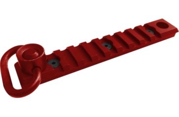 Image of Timber Creek M-Lok 9 Slot Quick Disconnect Picatinny Rail Combo, Red, M 9S QD PRC R