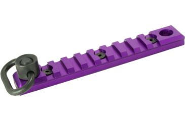 Image of Timber Creek MLOK 9 Slot Quick Disconnect Picatinny Rail Combo, Purple, 9 slot, M 9S QD PRC PPA