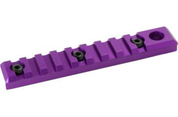 Image of Timber Creek MLOK 9 Slot Quick Disconnect Picatinny Rail, Purple, 9 slot, M 9S QD PR PPA