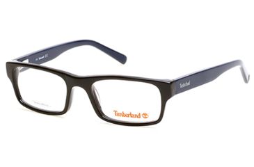 Image of Timberland TB5055 Eyeglass Frames - Shiny Dark Brown Frame Color