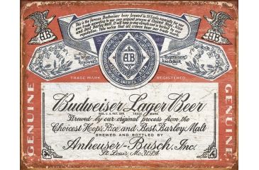 Image of Tin Signs Budweiser Weathered Sign TSN1751