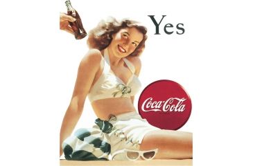 Image of Tin Signs Coke Yes Tin Sign TSN1056