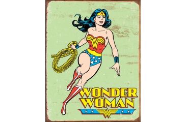 Image of Tin Signs Wonder Woman Retro Tin Sign TSN1642
