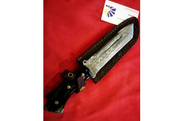 Image of Titan Damascus Steel Fixed Knife 11in TD-039, TDK-39