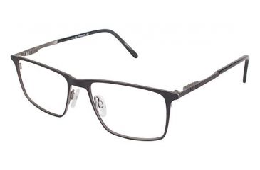 Image of TLG NU013 Bifocal Prescription Eyeglasses - Frame GUNMETAL, Size 54/18mm LYNU01301