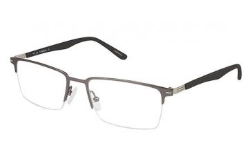 Image of TLG NU018 Single Vision Prescription Eyeglasses - Frame Mt Gnmetal /Blk, Size 54/18mm LYNU01802