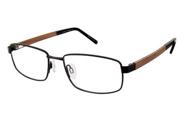 Image of TLG NU021 Eyeglass Frames - Frame Matte Black, Size 53/17mm LYNU02101