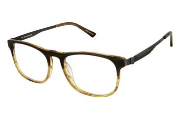 Image of TLG NU025 Bifocal Prescription Eyeglasses - Frame Green / Gunmtal, Size 53/18mm LYNU02503