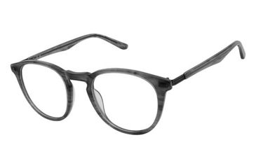 Image of TLG NU026 Eyeglass Frames - Frame GREY HORN, Size 47/20mm LYNU02601