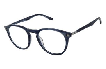 Image of TLG NU026 Eyeglass Frames - Frame NAVY HORN, Size 47/20mm LYNU02603