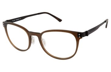 Image of TLG NU031 Eyeglass Frames - Frame TRANSLUCENT BRN, Size 52/19mm LYNU03102